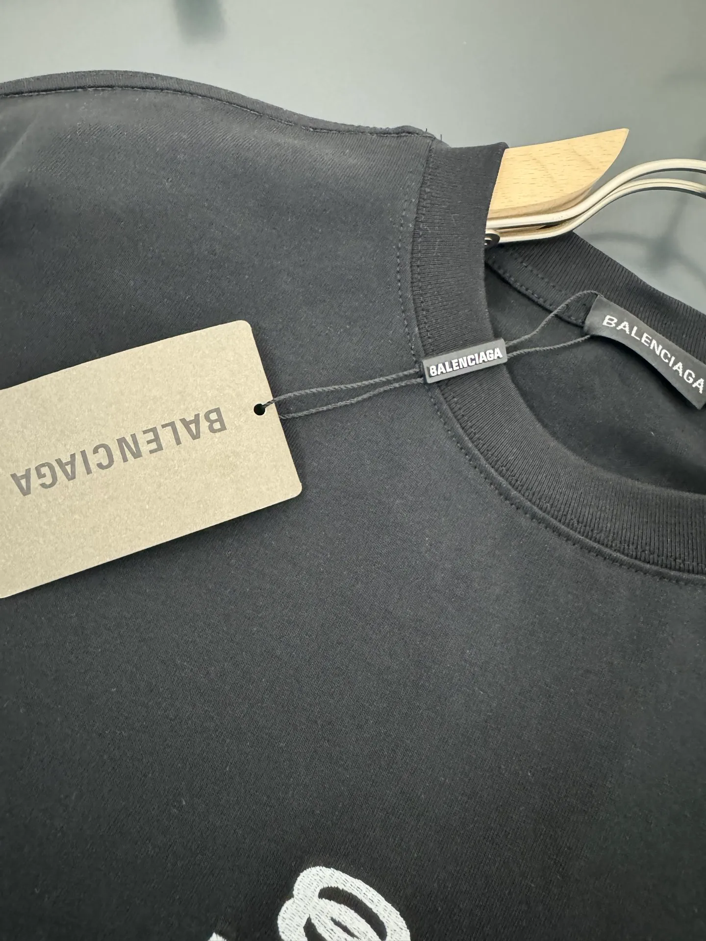 Balenciaga* *280g t logo New Arrival t ， ， Versatile ：White Black Sizes：S M L XL XXL